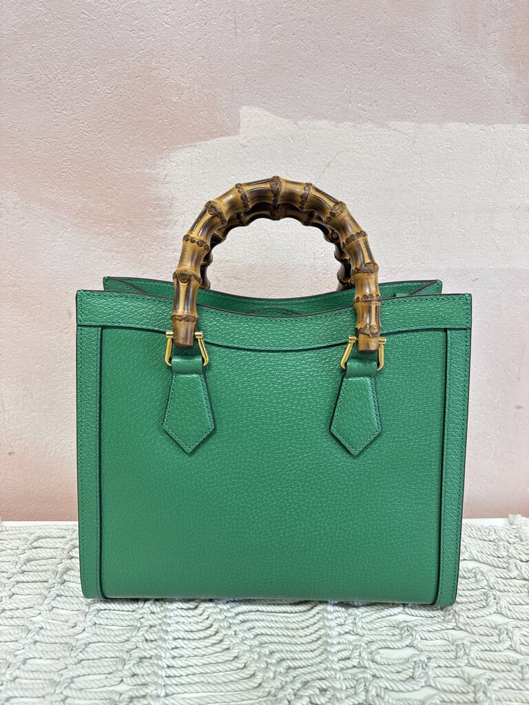 Gucci Diana Baboo Top Handle Bag w/ Dustbag and Several Straps