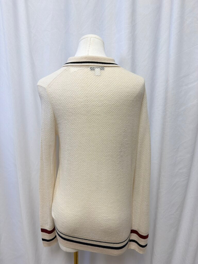 Reiss Collared Knit Top