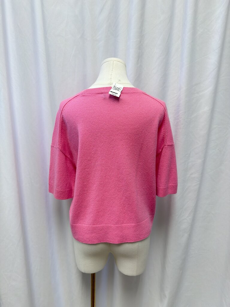 Me + Em Short Sleeve Cashmere Sweater