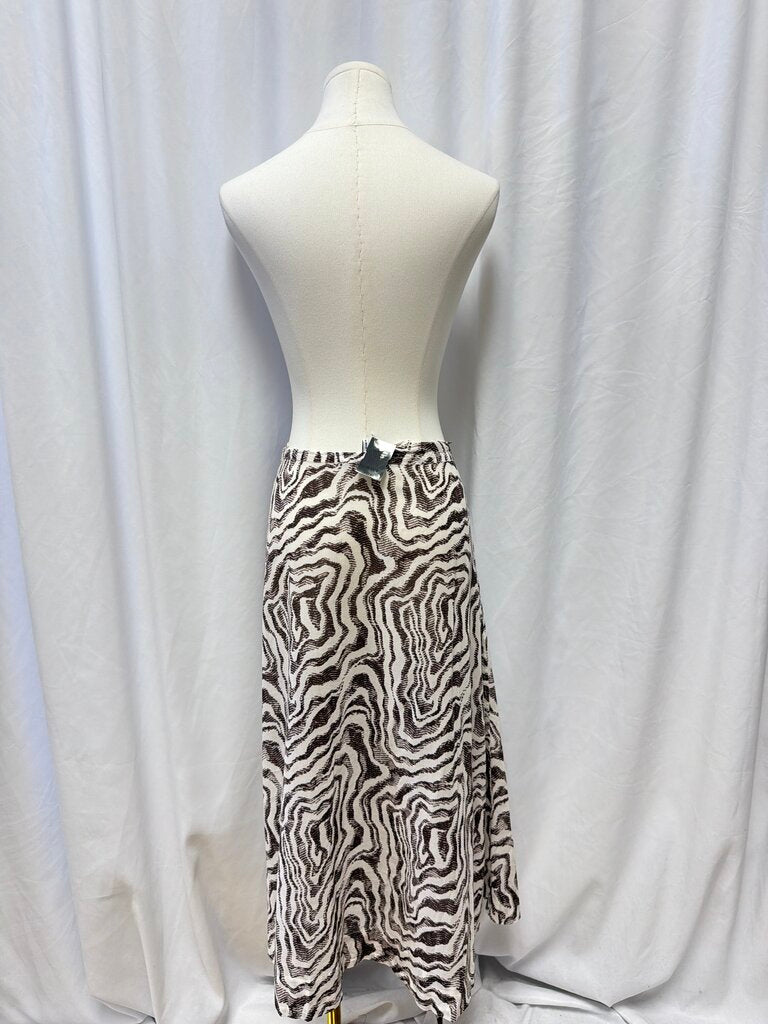 Ganni Strawstring Midi Skirt