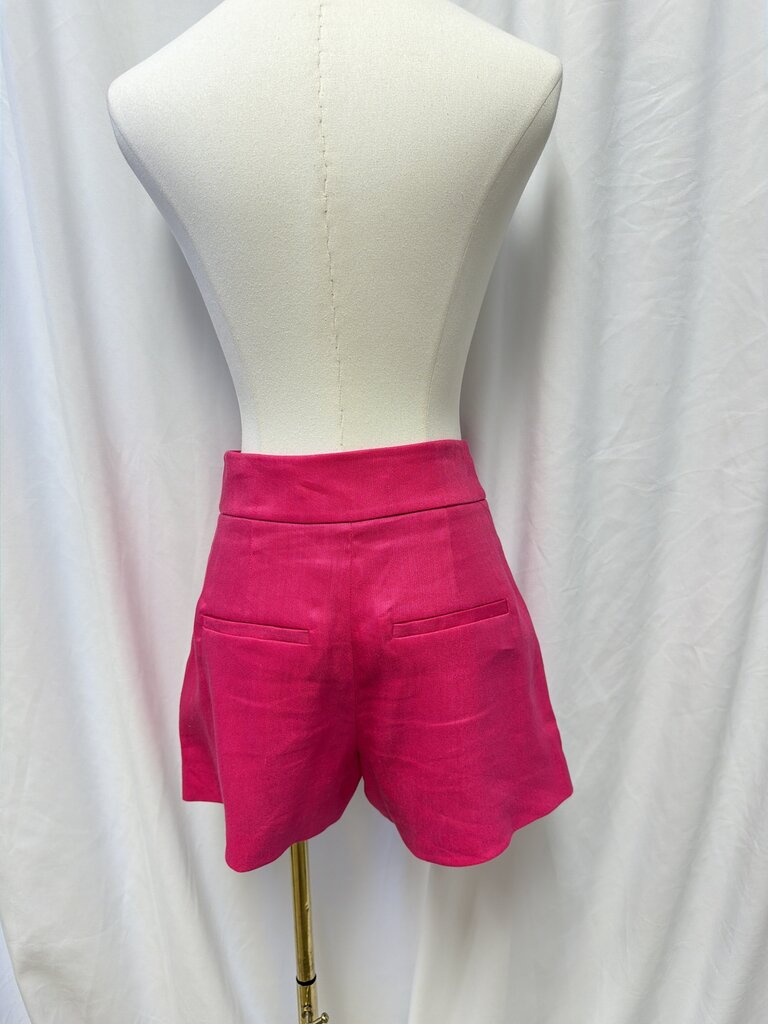 Veronica Beard Linen Mini Shorts