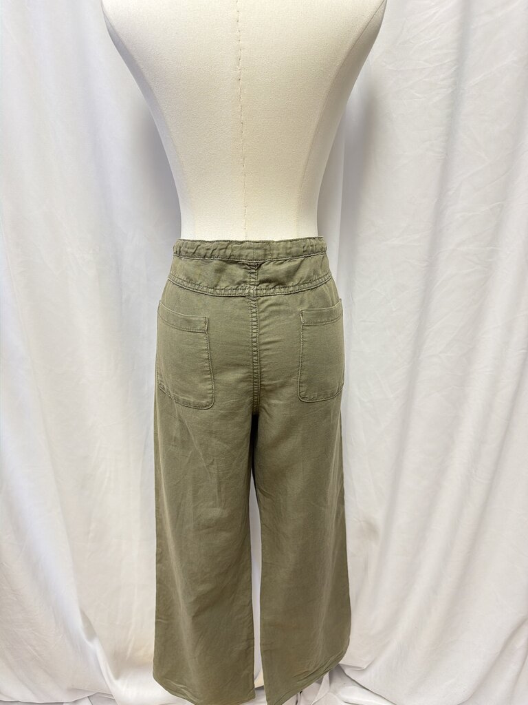 Johnny Was Drawstring Wide Leg Cargo Pant