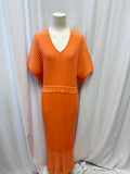 Misook Ribbed Midi Dress