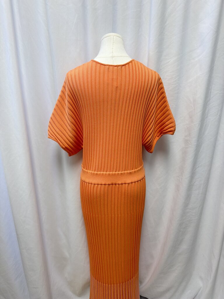 Misook Ribbed Midi Dress