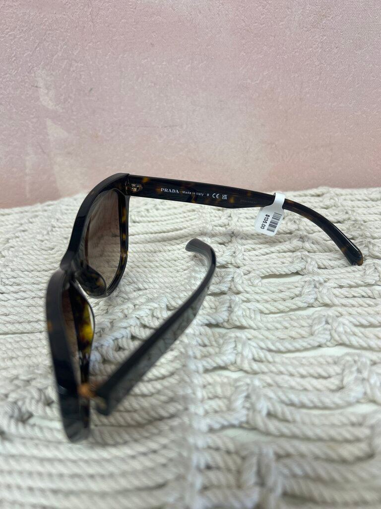 Prada Tortoise Tinter Cat Eye Sunglasses w/ Dustbag