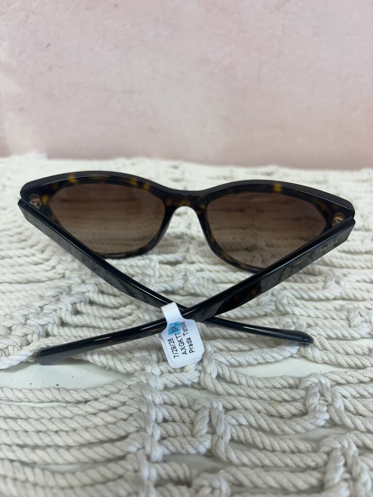 Prada Tortoise Tinter Cat Eye Sunglasses w/ Dustbag