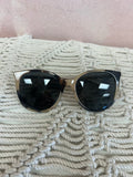 Burberry Tortoise Shell "Alice" Sunglasses w/ Case