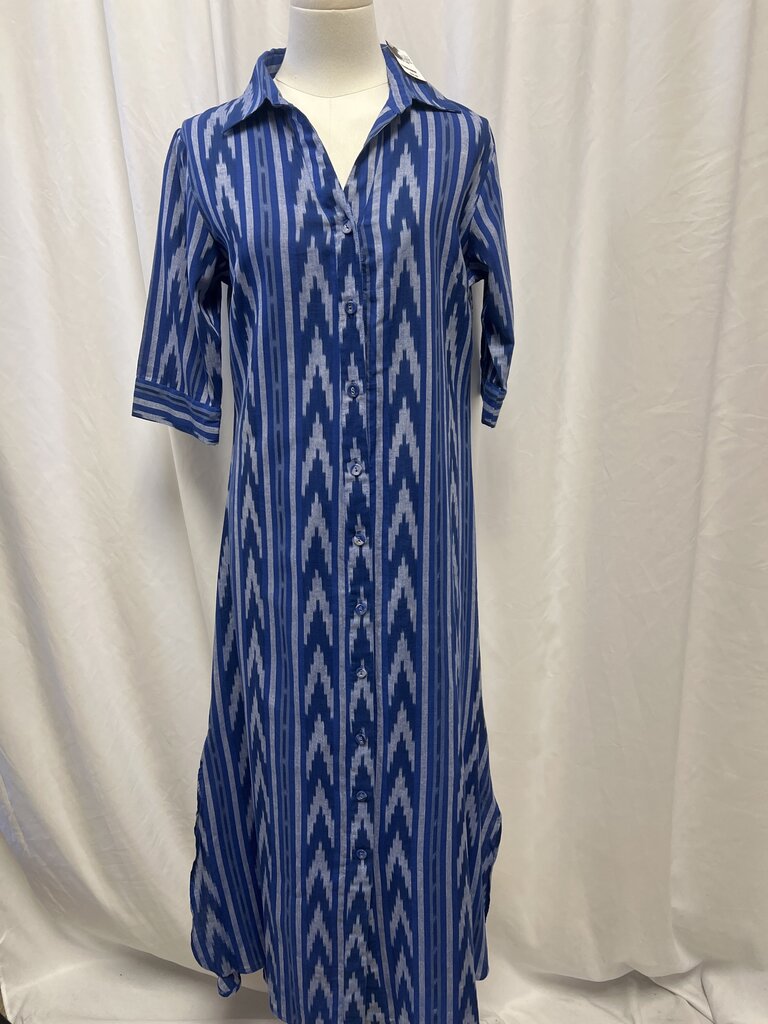 Beau & Ro Geometric Print Maxi Dress