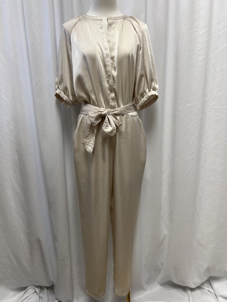 Ramy Brook Short Sleeve Belted Jumpsuit