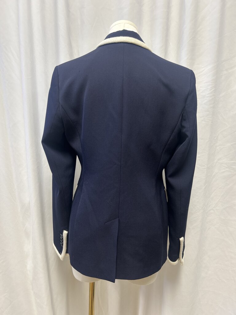 G. Label Blue Blazer With White Trim