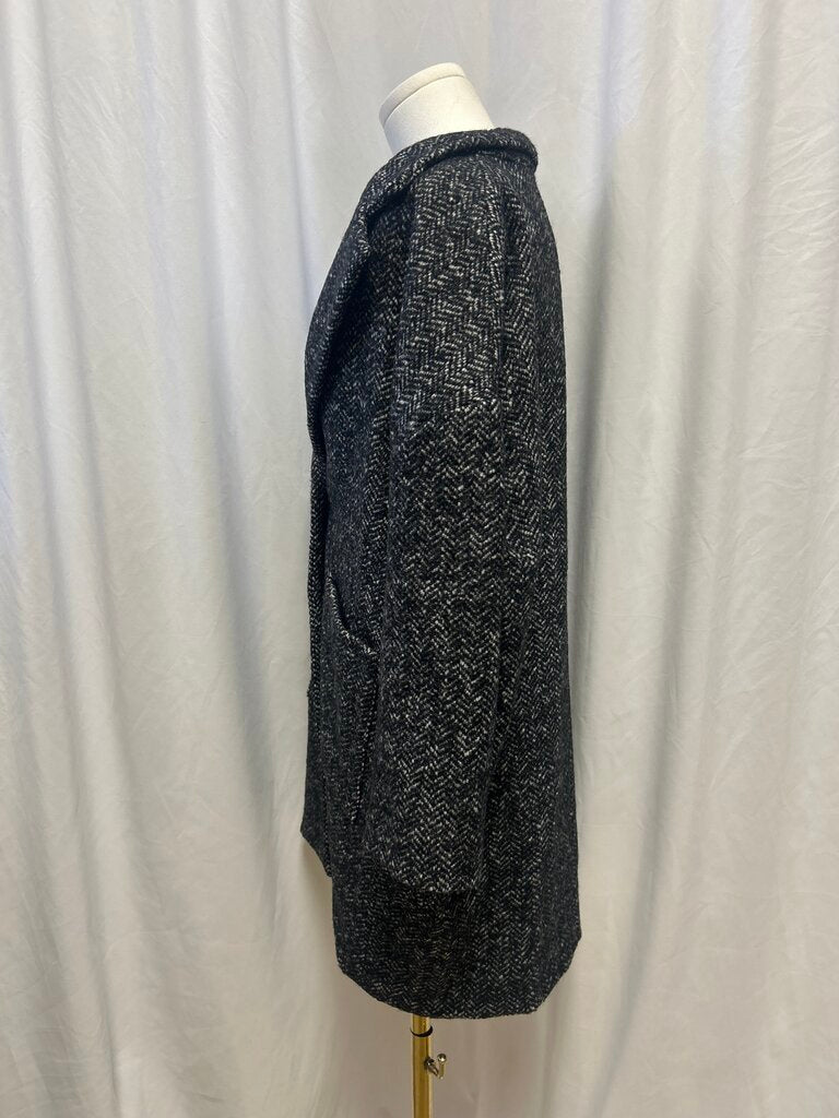 Emerson Fry Tweed Pattern Virgin Wool Blend Jacket