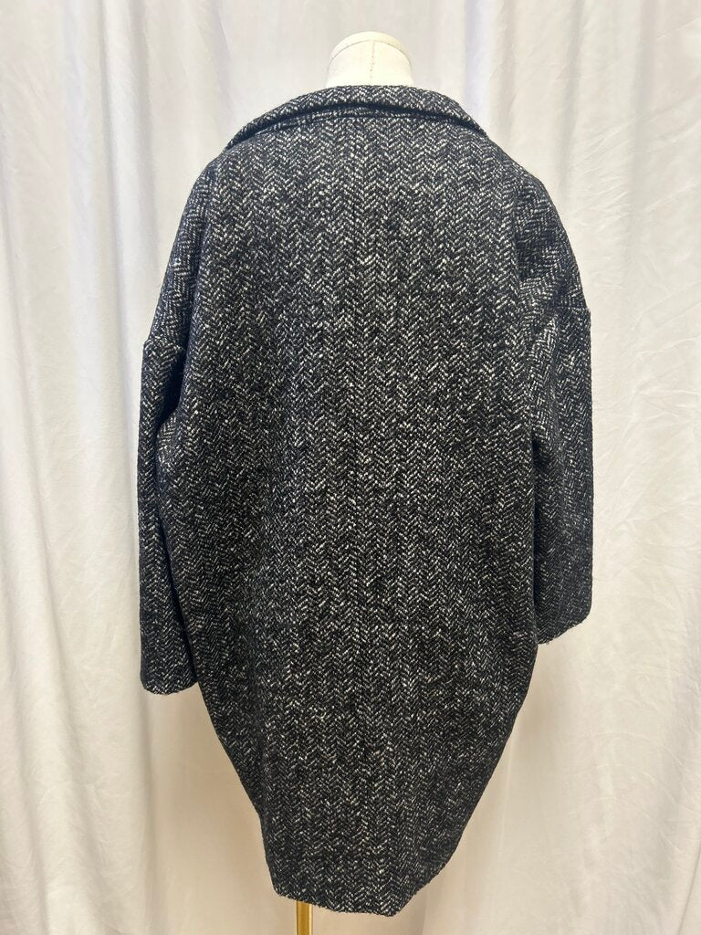 Emerson Fry Tweed Pattern Virgin Wool Blend Jacket