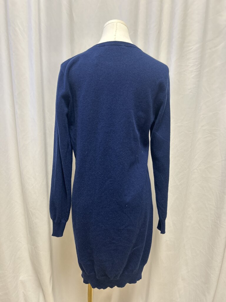 Maison Cashmere Crew Neck Sweater Dress