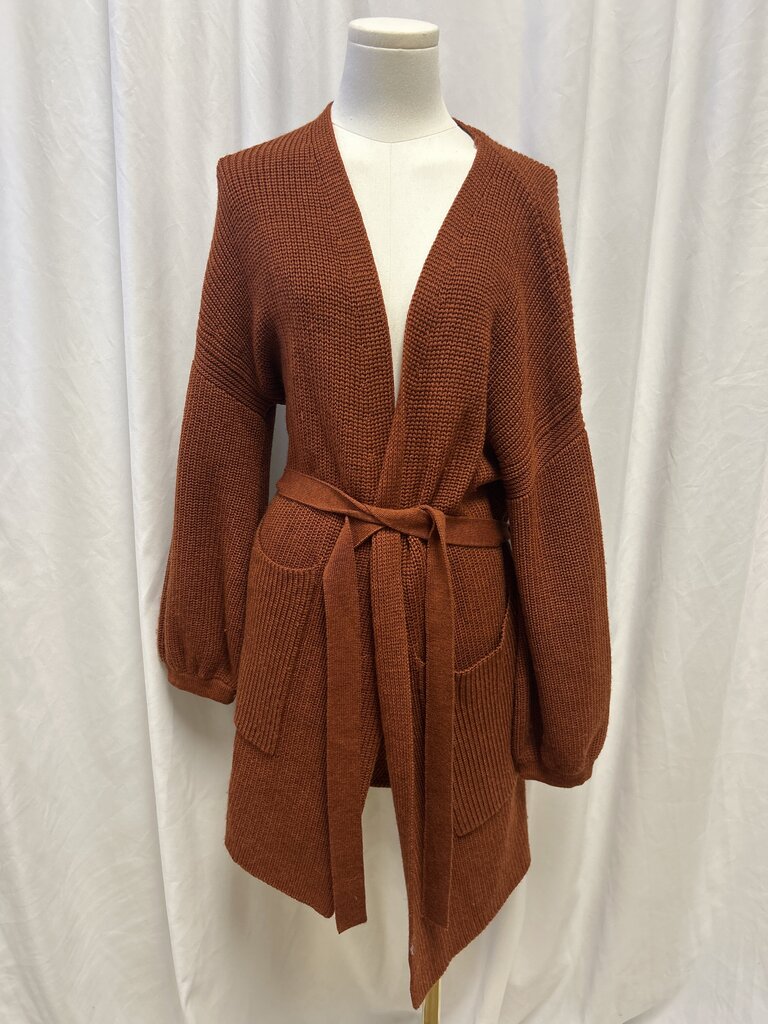 La Ligne Belted Cardigan