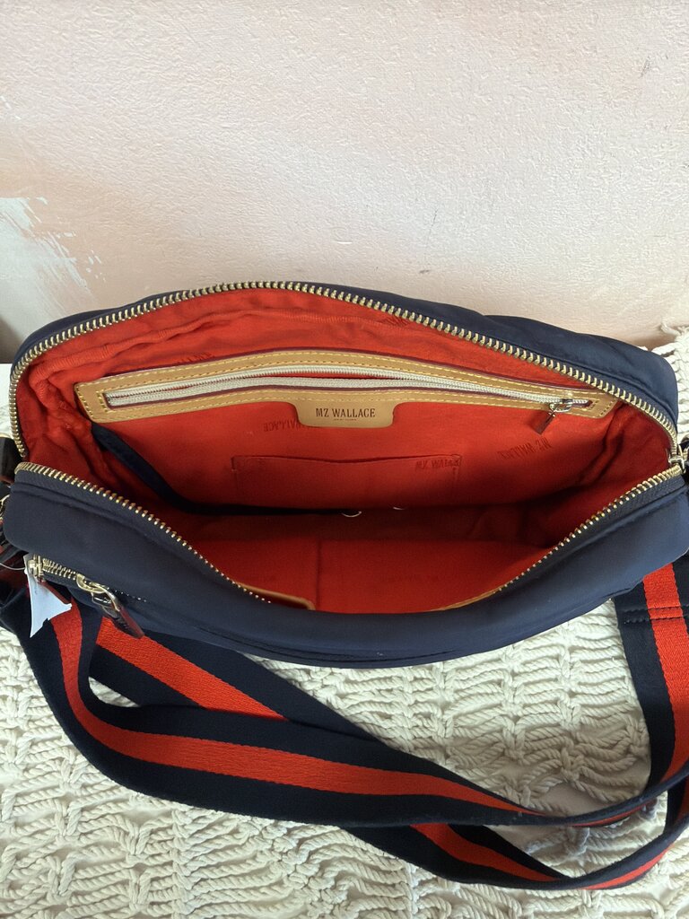 MZ Wallace Nylon Crossbody w/ Canvas Strap