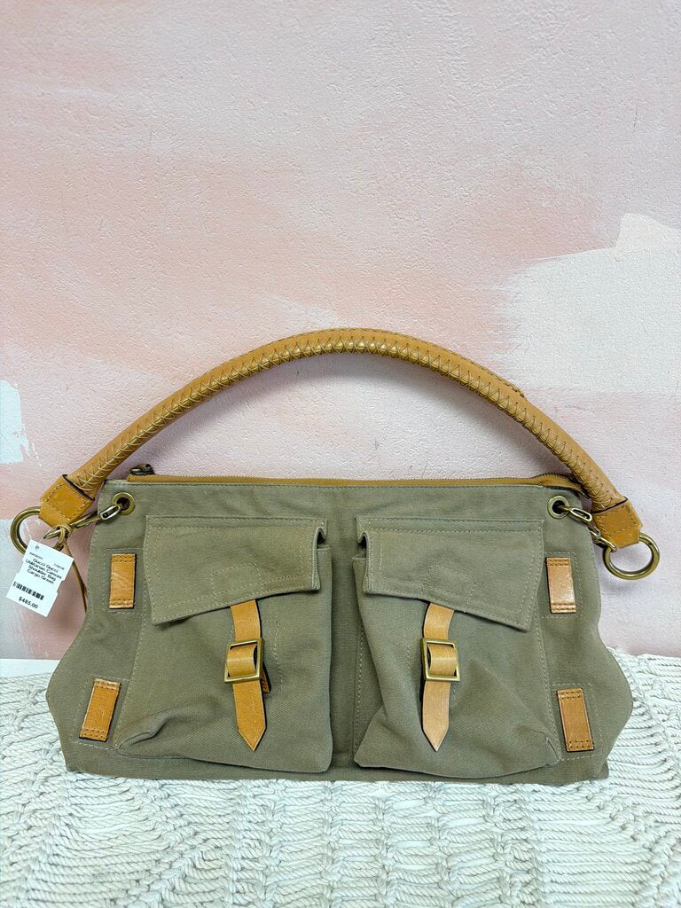 Gucci Utilitarian Canvas Shoulder Bag