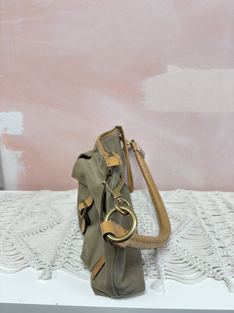 Gucci Utilitarian Canvas Shoulder Bag