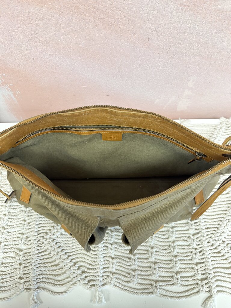 Gucci Utilitarian Canvas Shoulder Bag