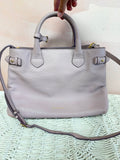 Burberry House Check Banner Tote w/ Crossbody Strao