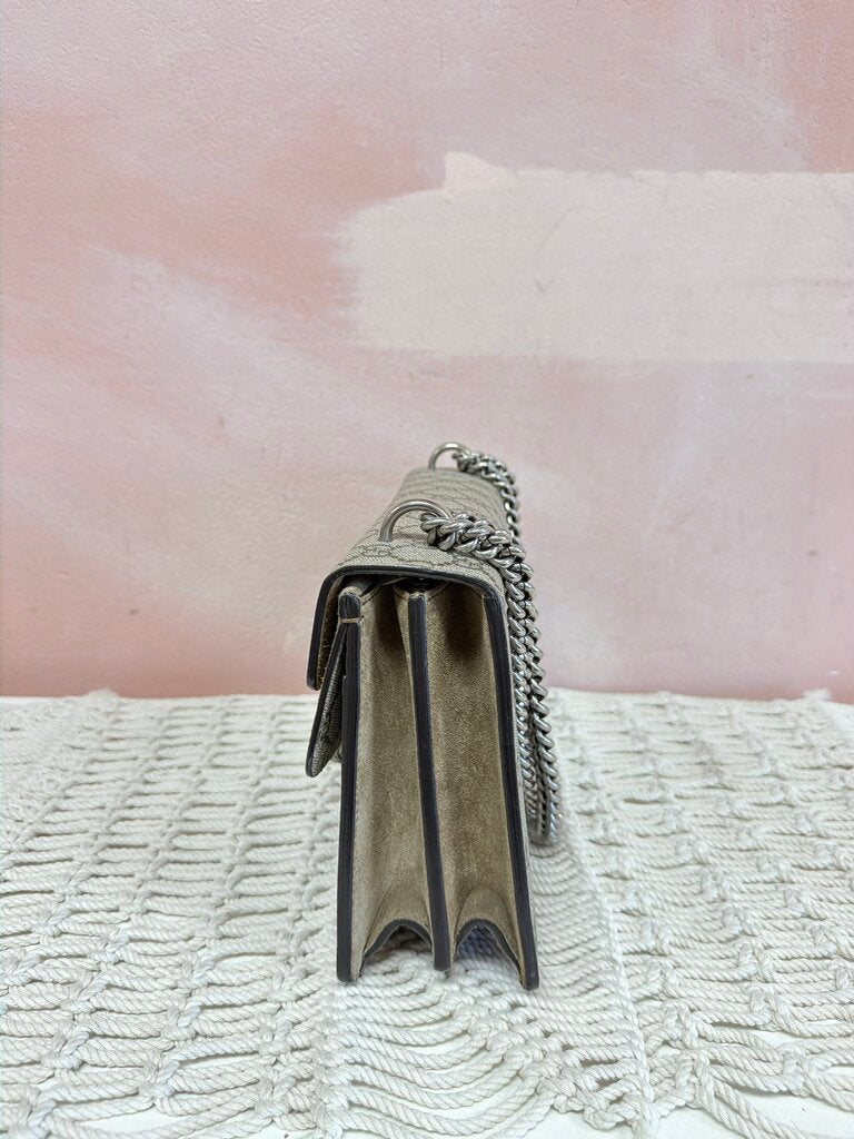 Gucci Monogram Dionysus Small Shoulder Bag