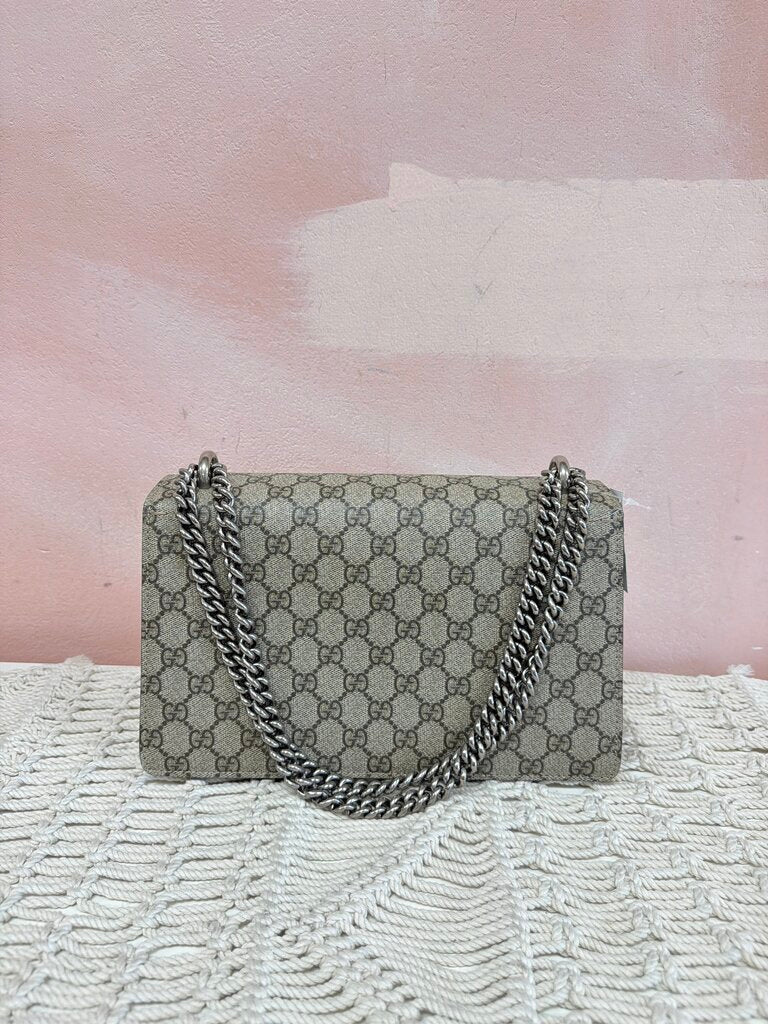 Gucci Monogram Dionysus Small Shoulder Bag