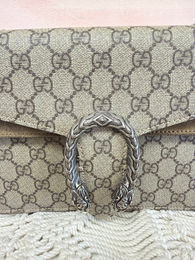 Gucci Monogram Dionysus Small Shoulder Bag
