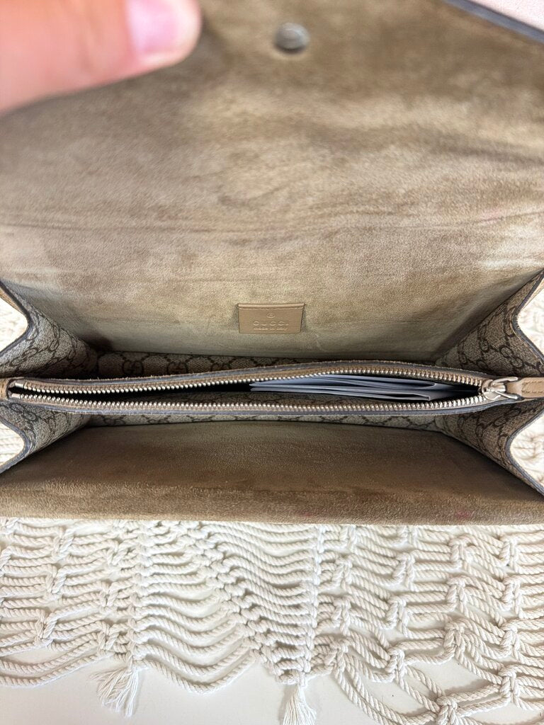 Gucci Monogram Dionysus Small Shoulder Bag