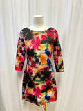 Milly Tie Dye 3/4 Sleeve Dress