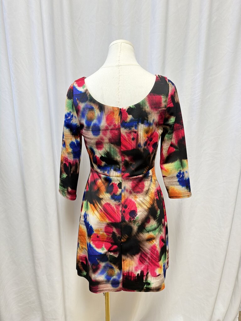 Milly Tie Dye 3/4 Sleeve Dress