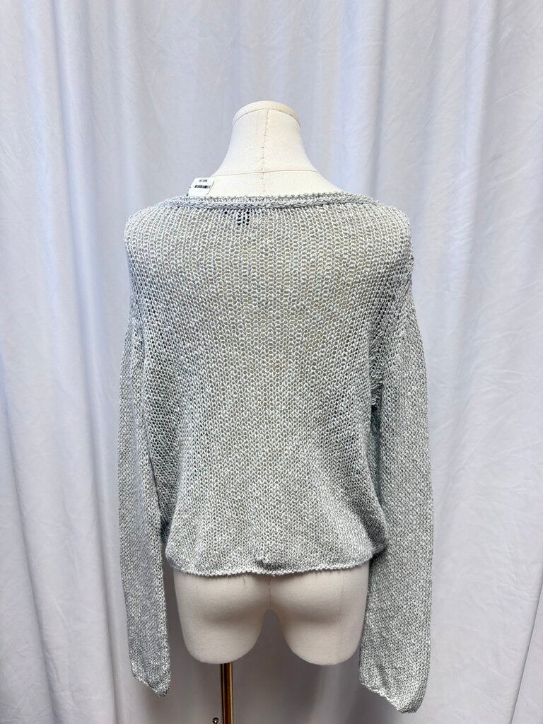 James Perse Wide Knit Cropped Sweater