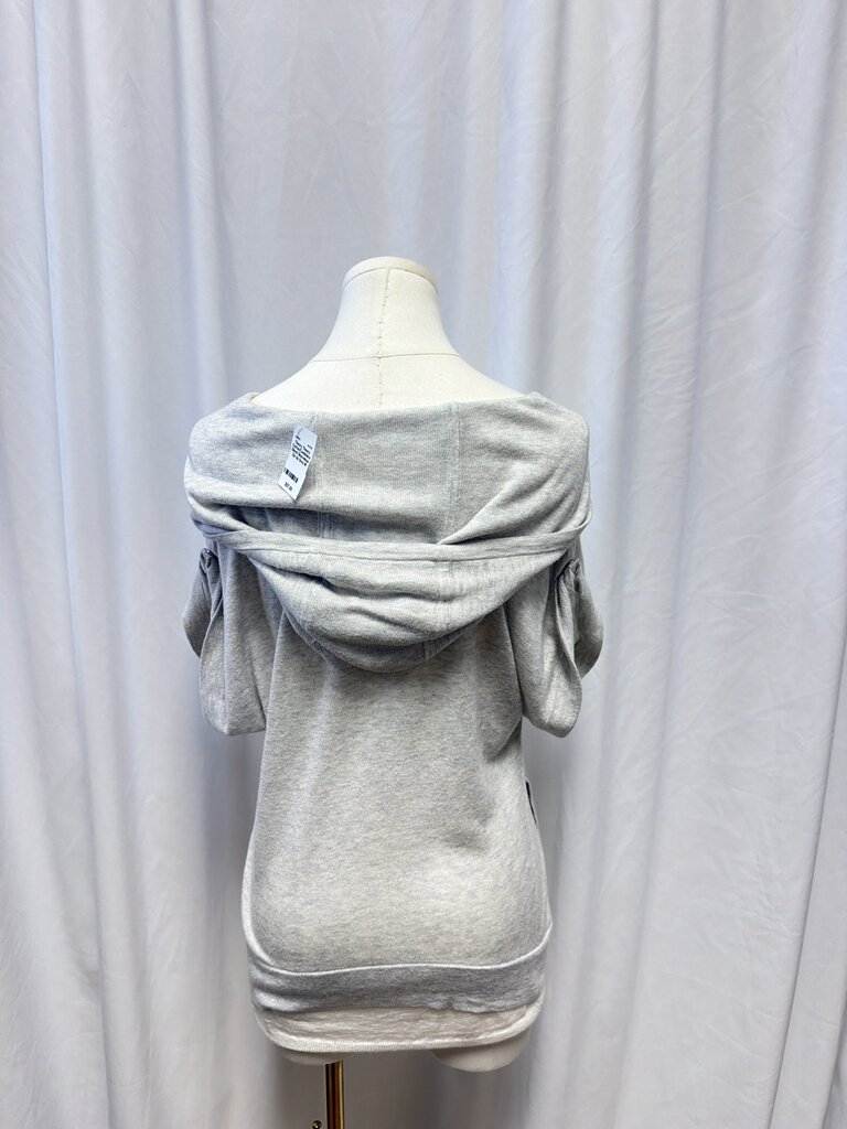 Theory Cotton/Cashmere Blend Sleeveless Zip Up