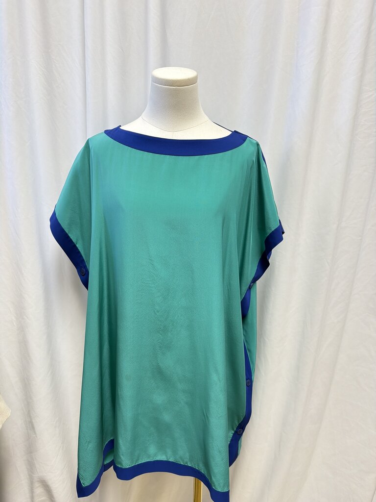 Loro Piana Button Side Silk Tunic