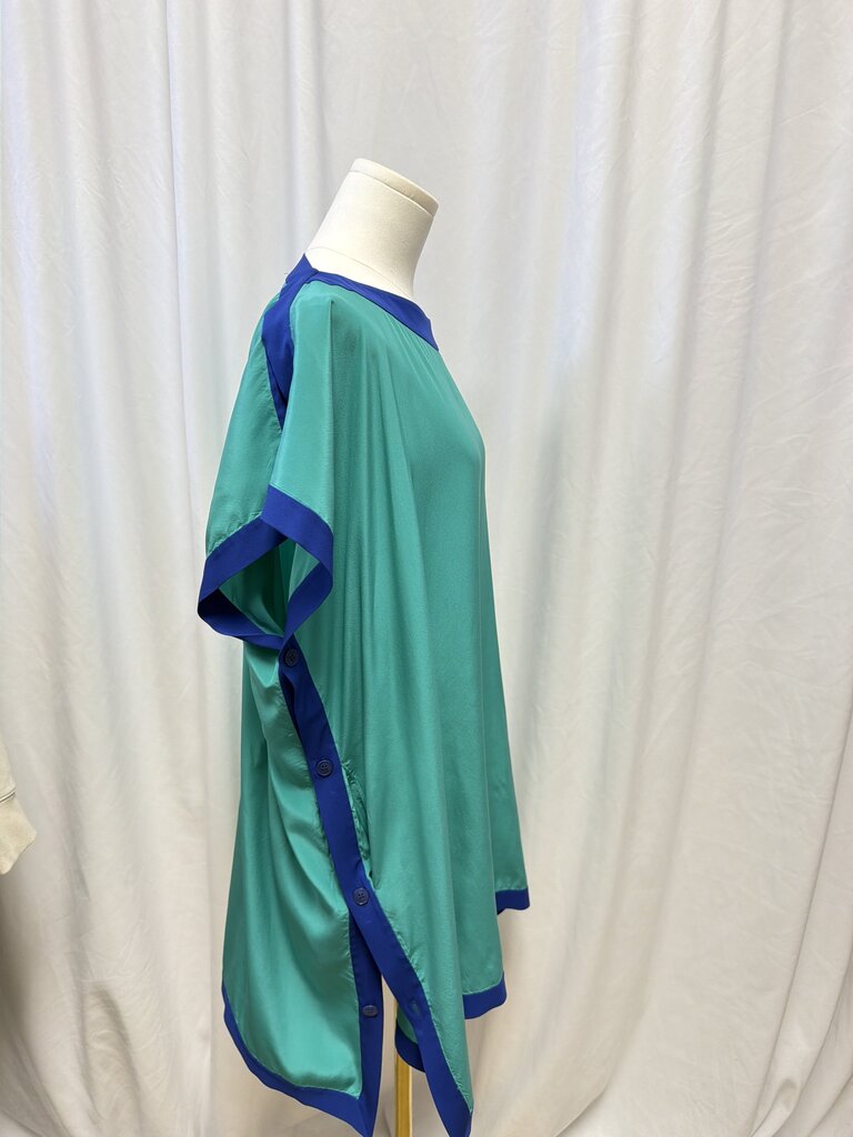 Loro Piana Button Side Silk Tunic