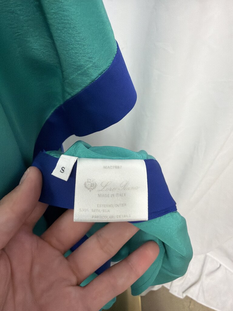 Loro Piana Button Side Silk Tunic