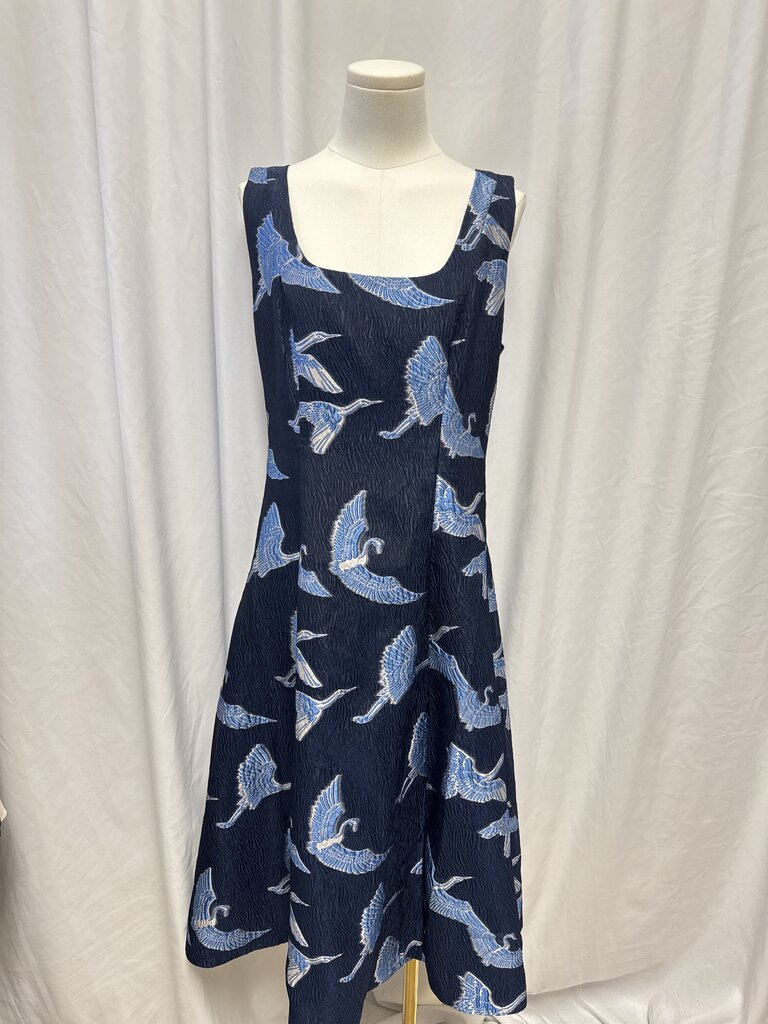 Trina Turk Blue Bird Sleeveless Dress