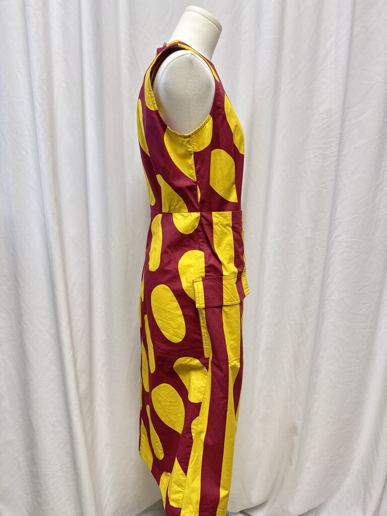 Dusen Dusen Graphic Print Wrap Dress