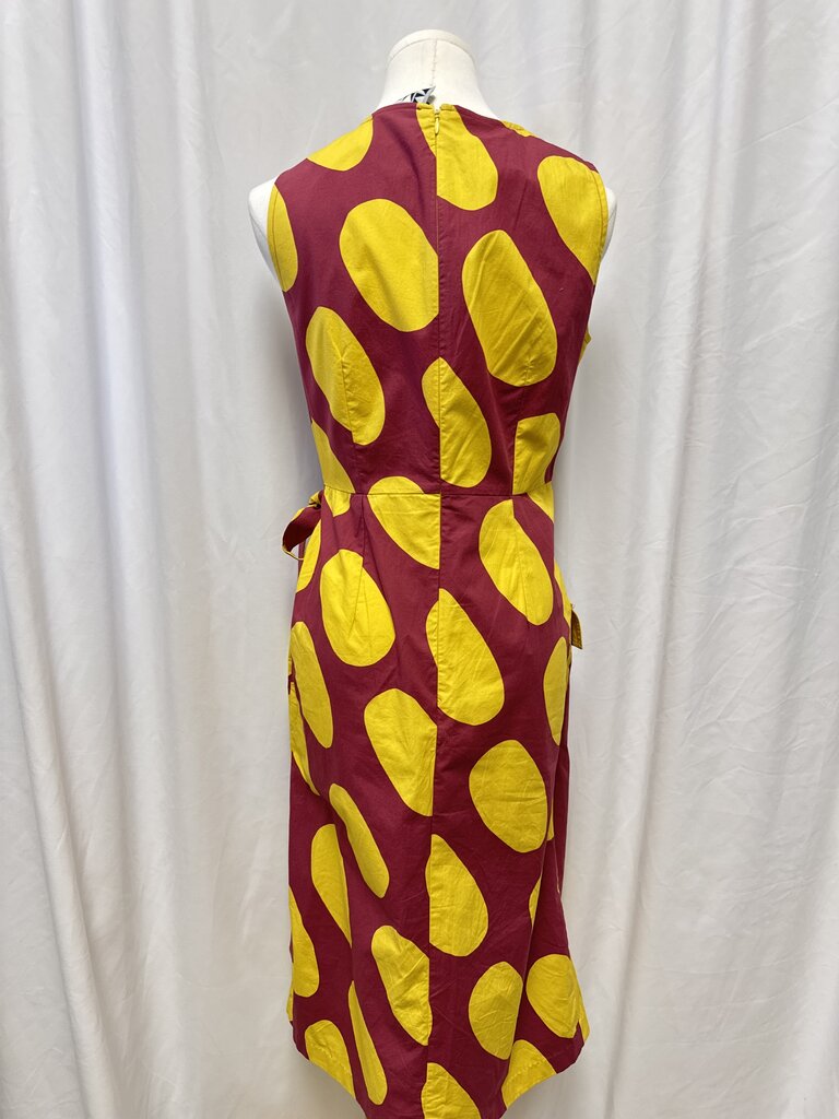 Dusen Dusen Graphic Print Wrap Dress