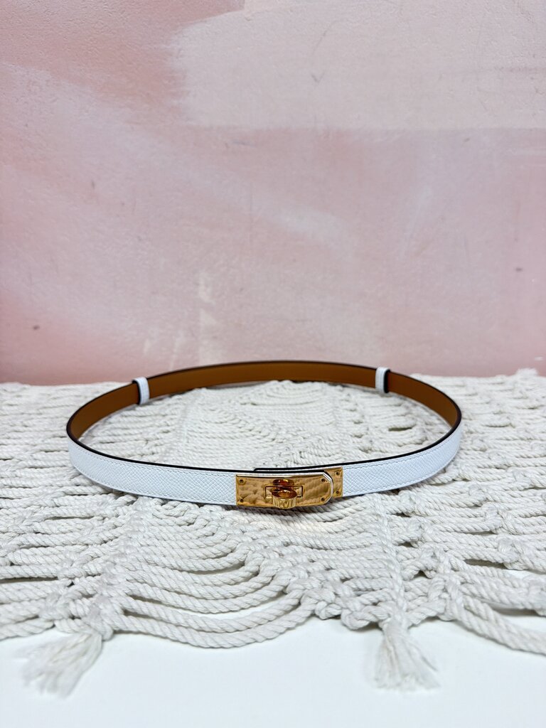 Hermes 18mm Kelly Belt NWT w/ Box and Dustbag (In Store $1375)