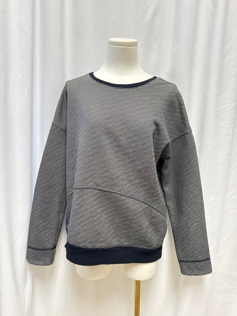 Lululemon Striped Crew Neck
