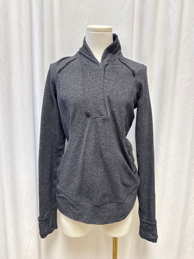 Lululemon Harringbone Fitted Quarter Zip