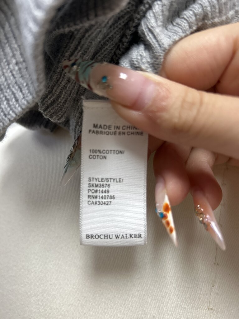 Brochu Walker Short Sleeve V Neck Sweater