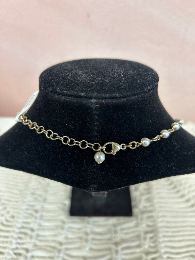 Chanel Pearl CC Choker w/ Box and Dustbag