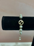 Gucci Interlocking Peal Bracelet w/ Dustbag and Box