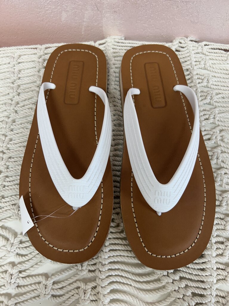 Miu Miu Rubber Flip Flop NWT