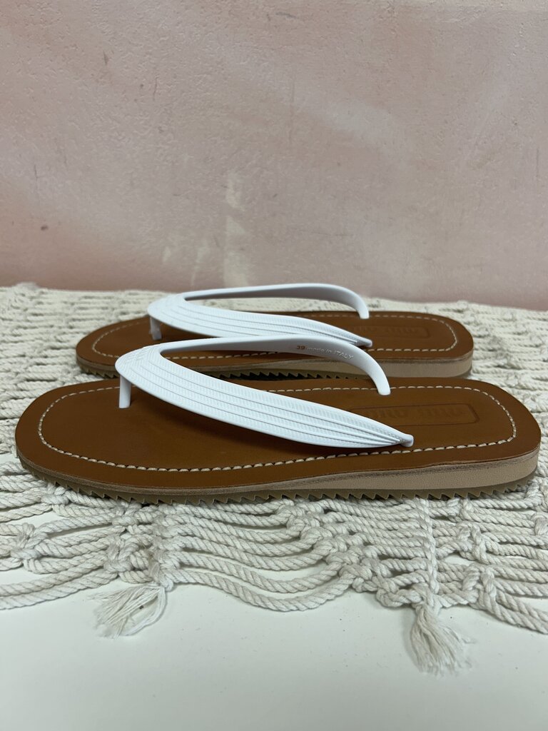 Miu Miu Rubber Flip Flop NWT