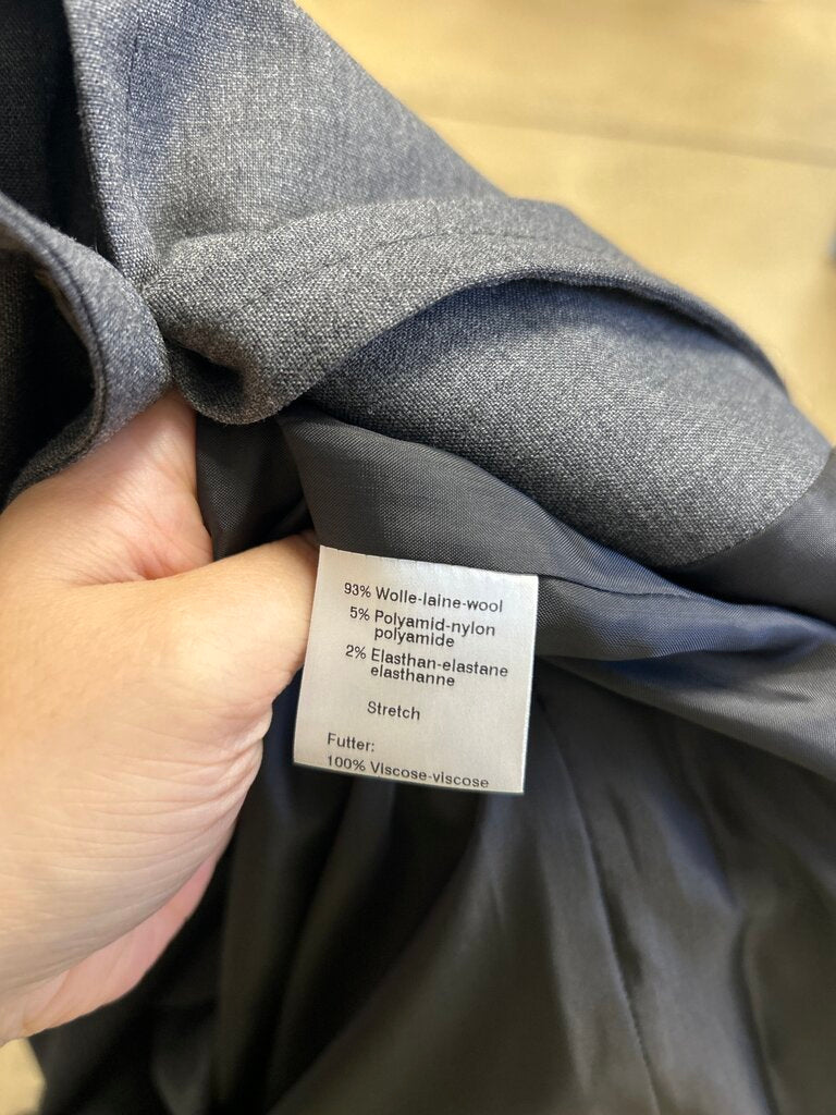 Akris Button Up Wool Blend Long Jacket