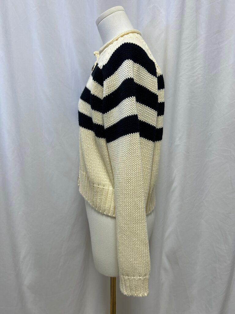 Ciao Lucia Knit Striped Cardigan