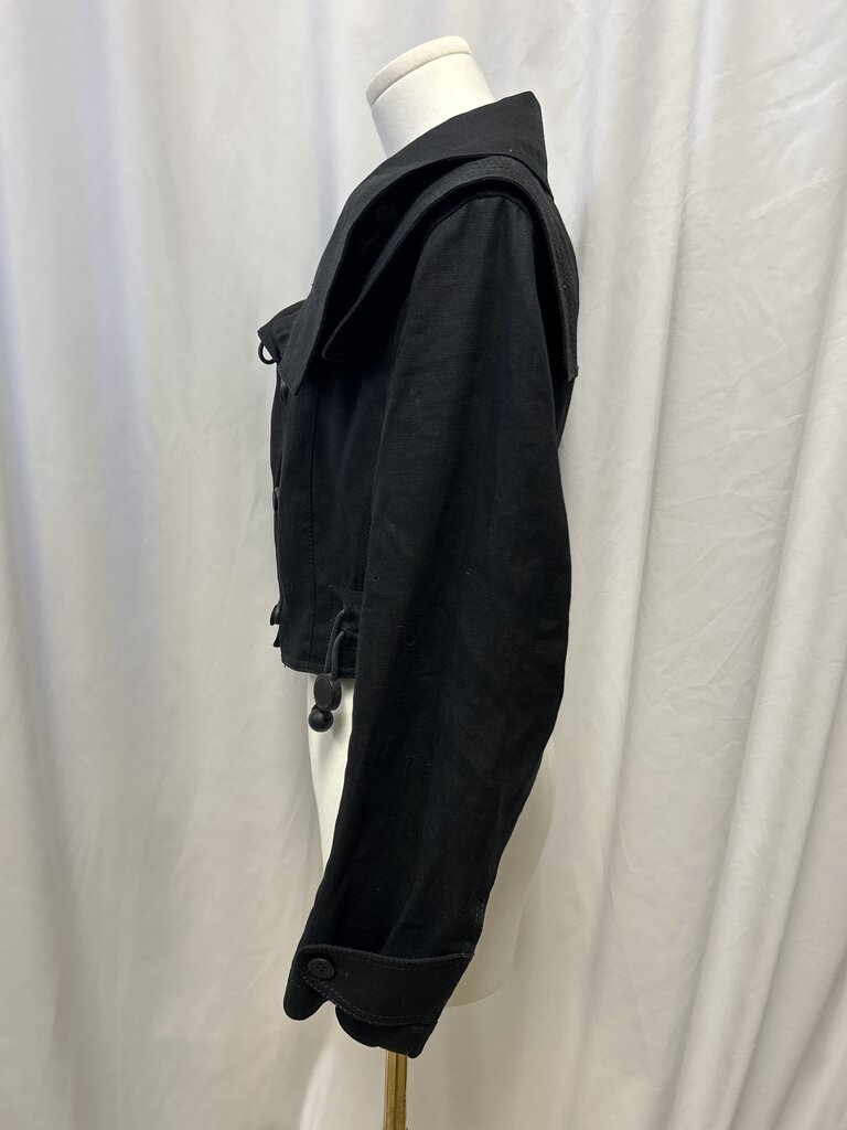 Burberry Cropped Linen Jacket