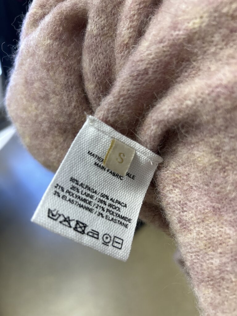 Vanessa Bruno Short Sleeve Alpaca Sweater