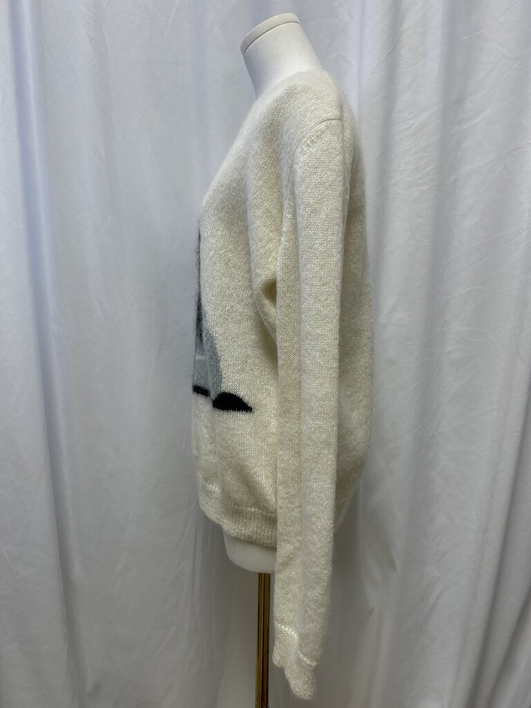 Saint Laurent Palm Tree Mohair Sweater